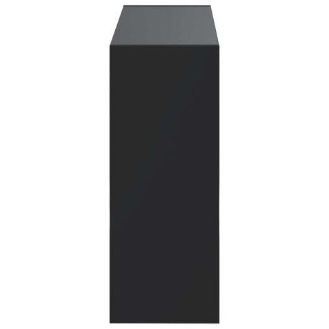 WISZĄCA SZAFKA NA BUTY ZWOLLE 71 X 17 X 43 CM CZARNY