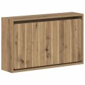 VidaXL Wisząca szafka na buty ZWOLLE 71 x 17 x 43 cm Dąb artisan