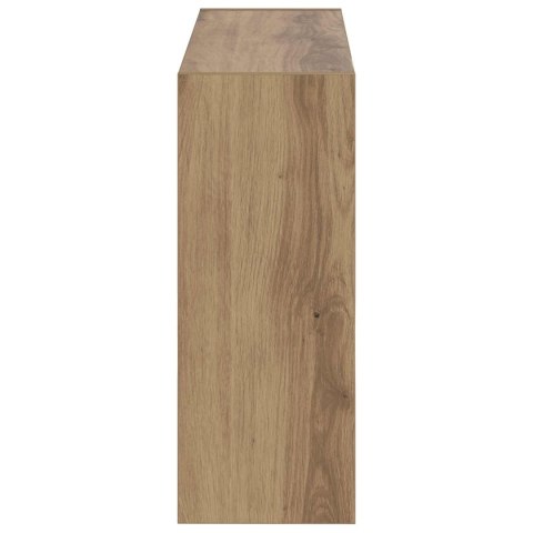 VidaXL Wisząca szafka na buty ZWOLLE 71 x 17 x 43 cm Dąb artisan