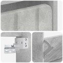 VidaXL Wisząca szafka na buty ZWOLLE 71 x 17 x 86 cm Betonowy szary