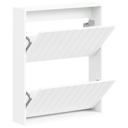 WISZĄCA SZAFKA NA BUTY ZWOLLE 71 X 17 X 86 CM BIAŁY