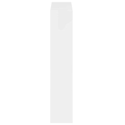 WISZĄCA SZAFKA NA BUTY ZWOLLE 71 X 17 X 86 CM BIAŁY