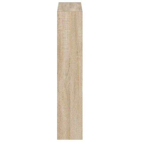 WISZĄCA SZAFKA NA BUTY ZWOLLE 71 X 17 X 86 CM DĄB SONOMA