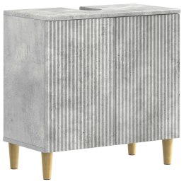 VidaXL Szafka pod umywalkę ARNHEM Betonowy szary 59,5 x 31,5 x 59 cm