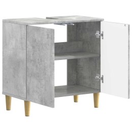 VidaXL Szafka pod umywalkę ARNHEM Betonowy szary 59,5 x 31,5 x 59 cm