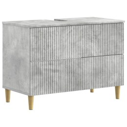 VidaXL Szafka pod umywalkę ARNHEM Betonowy szary 82 x 41 x 59 cm