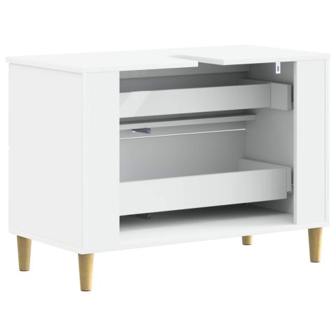 VidaXL Szafka pod umywalkę ARNHEM Biały 82 x 41 x 59 cm