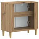 VidaXL Szafka pod umywalkę ARNHEM Dąb artisan 59,5 x 31,5 x 59 cm