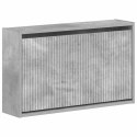 VidaXL Wisząca szafka na buty ARNHEM 71 x 17 x 43 cm Betonowy szary