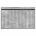 VidaXL Wisząca szafka na buty ARNHEM 71 x 17 x 43 cm Betonowy szary