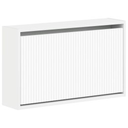 VidaXL Wisząca szafka na buty ARNHEM 71 x 17 x 43 cm Biały