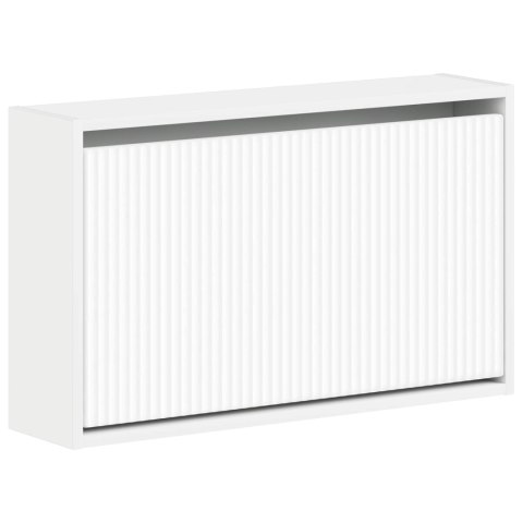 VidaXL Wisząca szafka na buty ARNHEM 71 x 17 x 43 cm Biały