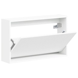 VidaXL Wisząca szafka na buty ARNHEM 71 x 17 x 43 cm Biały