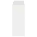 VidaXL Wisząca szafka na buty ARNHEM 71 x 17 x 43 cm Biały