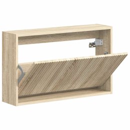 WISZĄCA SZAFKA NA BUTY ARNHEM 71 X 17 X 43 CM DĄB SONOMA