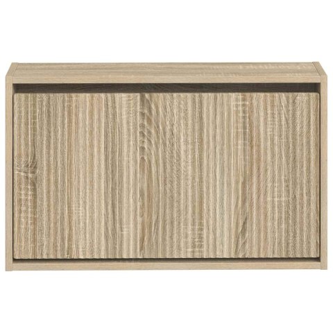 WISZĄCA SZAFKA NA BUTY ARNHEM 71 X 17 X 43 CM DĄB SONOMA