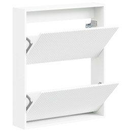WISZĄCA SZAFKA NA BUTY ARNHEM 71 X 17 X 86 CM BIAŁY
