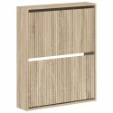 WISZĄCA SZAFKA NA BUTY ARNHEM 71 X 17 X 86 CM DĄB SONOMA