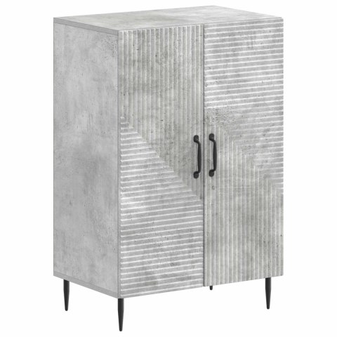 VidaXL Szafka na buty HAARLEM 59,5 x 39,5 x 89,5 cm Betonowy szary