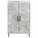 VidaXL Szafka na buty HAARLEM 59,5 x 39,5 x 89,5 cm Betonowy szary