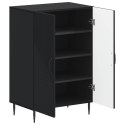 VidaXL Szafka na buty HAARLEM 59,5 x 39,5 x 89,5 cm Czarny