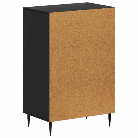 VidaXL Szafka na buty HAARLEM 59,5 x 39,5 x 89,5 cm Czarny