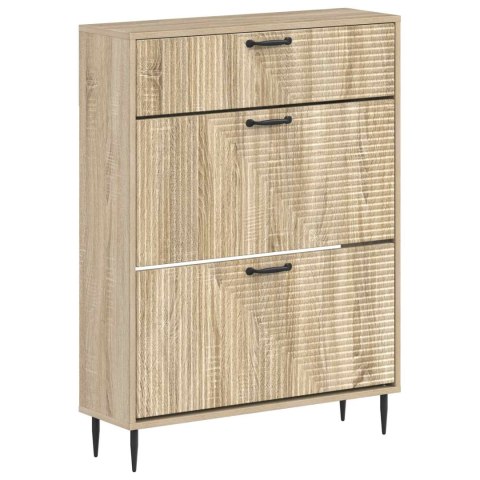 VidaXL Szafka na buty HAARLEM 78 x 24 x 103 cm Drewno inżynieryjne