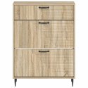 VidaXL Szafka na buty HAARLEM 78 x 24 x 103 cm Drewno inżynieryjne