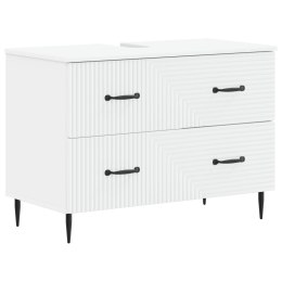 VidaXL Szafka pod umywalkę HAARLEM Biały 82 x 41 x 58,5 cm