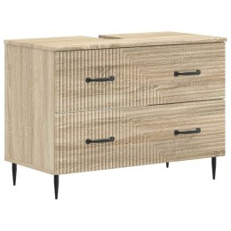 VidaXL Szafka pod umywalkę HAARLEM dąb Sonoma 82 x 41 x 58,5 cm