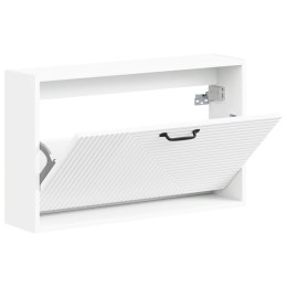 WISZĄCA SZAFKA NA BUTY HAARLEM 71 X 17 X 43 CM BIAŁY