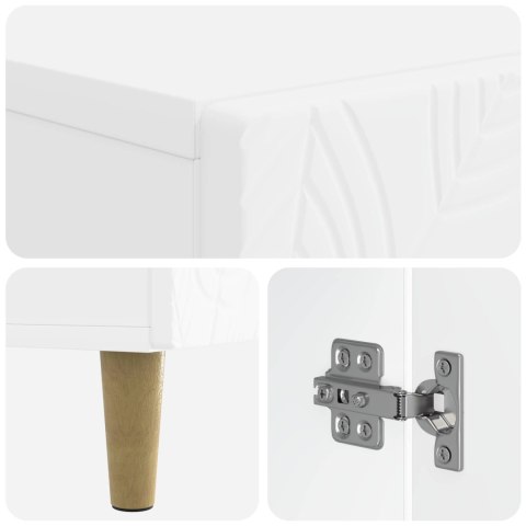 SZAFKA NA BUTY DELFT 59,5 X 39,5 X 90 CM DREWNO INŻYNIERYJNE