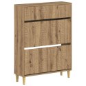 VidaXL Szafka na buty DELFT 78 x 24 x 103 cm Drewno inżynieryjne