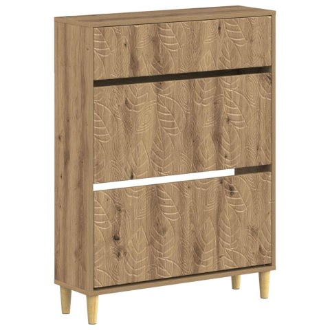 VidaXL Szafka na buty DELFT 78 x 24 x 103 cm Drewno inżynieryjne