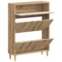VidaXL Szafka na buty DELFT 78 x 24 x 103 cm Drewno inżynieryjne