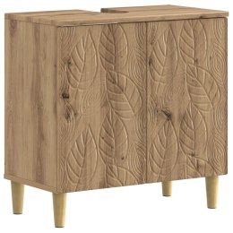 VidaXL Szafka pod umywalkę DELFT Dąb artisan 59,5 x 31,5 x 59 cm