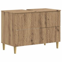 VidaXL Szafka pod umywalkę DELFT Dąb artisan 82 x 41 x 59 cm