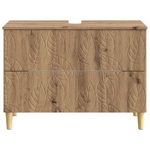 VidaXL Szafka pod umywalkę DELFT Dąb artisan 82 x 41 x 59 cm