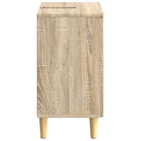 VidaXL Szafka pod umywalkę DELFT dąb Sonoma 59,5 x 31,5 x 59 cm