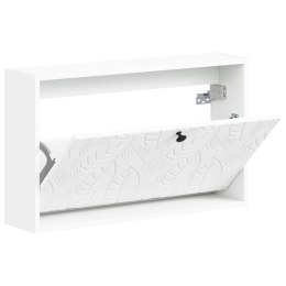 WISZĄCA SZAFKA NA BUTY DELFT 71 X 17 X 43 CM BIAŁY