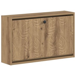 WISZĄCA SZAFKA NA BUTY DELFT 71 X 17 X 43 CM DĄB ARTISAN