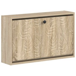 WISZĄCA SZAFKA NA BUTY DELFT 71 X 17 X 43 CM DĄB SONOMA