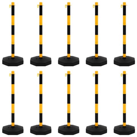 ZESTAW SŁUPKÓW Z 10-METROWYM PLASTIKOWYM ŁAŃCUCHEM