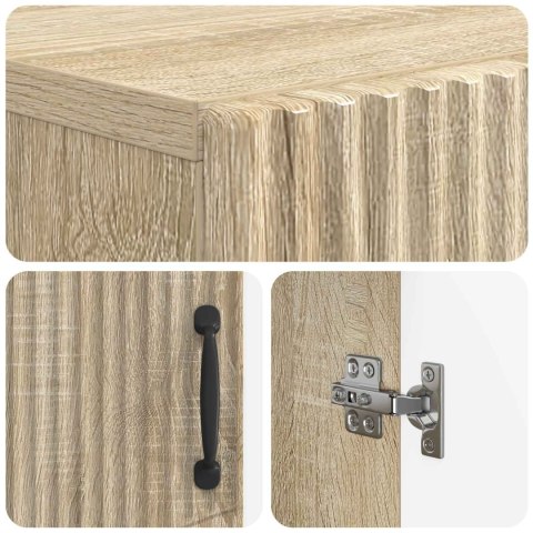 SZAFKA NA BUTY HOORN 59,5 X 39,5 X 87 CM DREWNO INŻYNIERYJNE