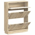 VidaXL Szafka na buty HOORN 78 x 24 x 100 cm Drewno inżynieryjne