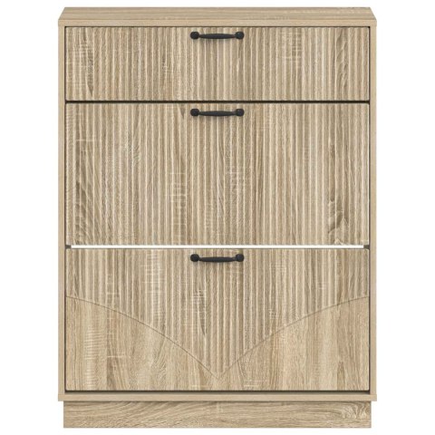 VidaXL Szafka na buty HOORN 78 x 24 x 100 cm Drewno inżynieryjne