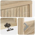 VidaXL Szafka na buty HOORN 78 x 24 x 100 cm Drewno inżynieryjne