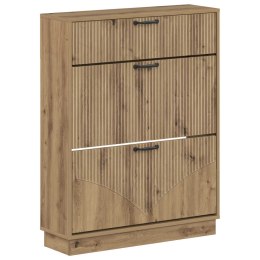VidaXL Szafka na buty HOORN 78 x 24 x 100 cm Drewno inżynieryjne