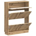 VidaXL Szafka na buty HOORN 78 x 24 x 100 cm Drewno inżynieryjne