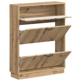 VidaXL Szafka na buty HOORN 78 x 24 x 100 cm Drewno inżynieryjne